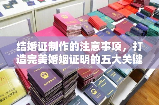 临邑结婚证制作的注意事项，打造完美婚姻证明的五大关键点