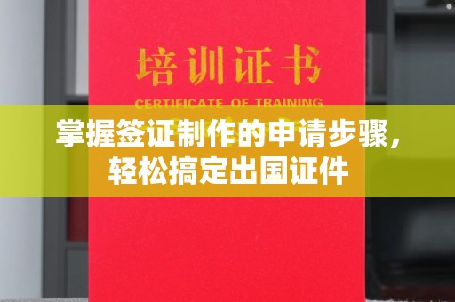 临邑掌握签证制作的申请步骤，轻松搞定出国证件