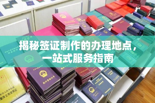 临邑揭秘签证制作的办理地点，一站式服务指南