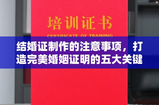 临邑结婚证制作的注意事项，打造完美婚姻证明的五大关键点